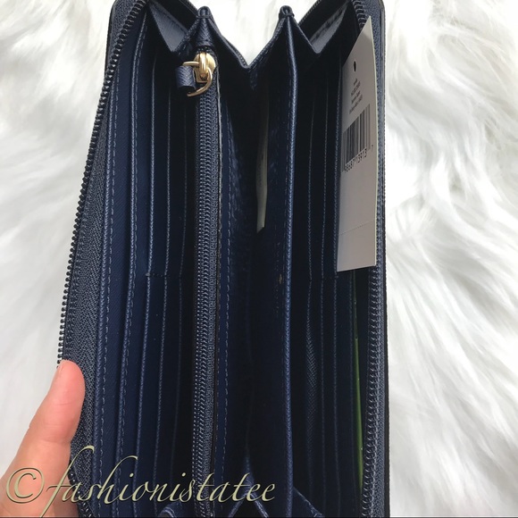 ➕NWT kate spade NEDA Haven Lane Frenchy Dot Wallet - Picture 4 of 7